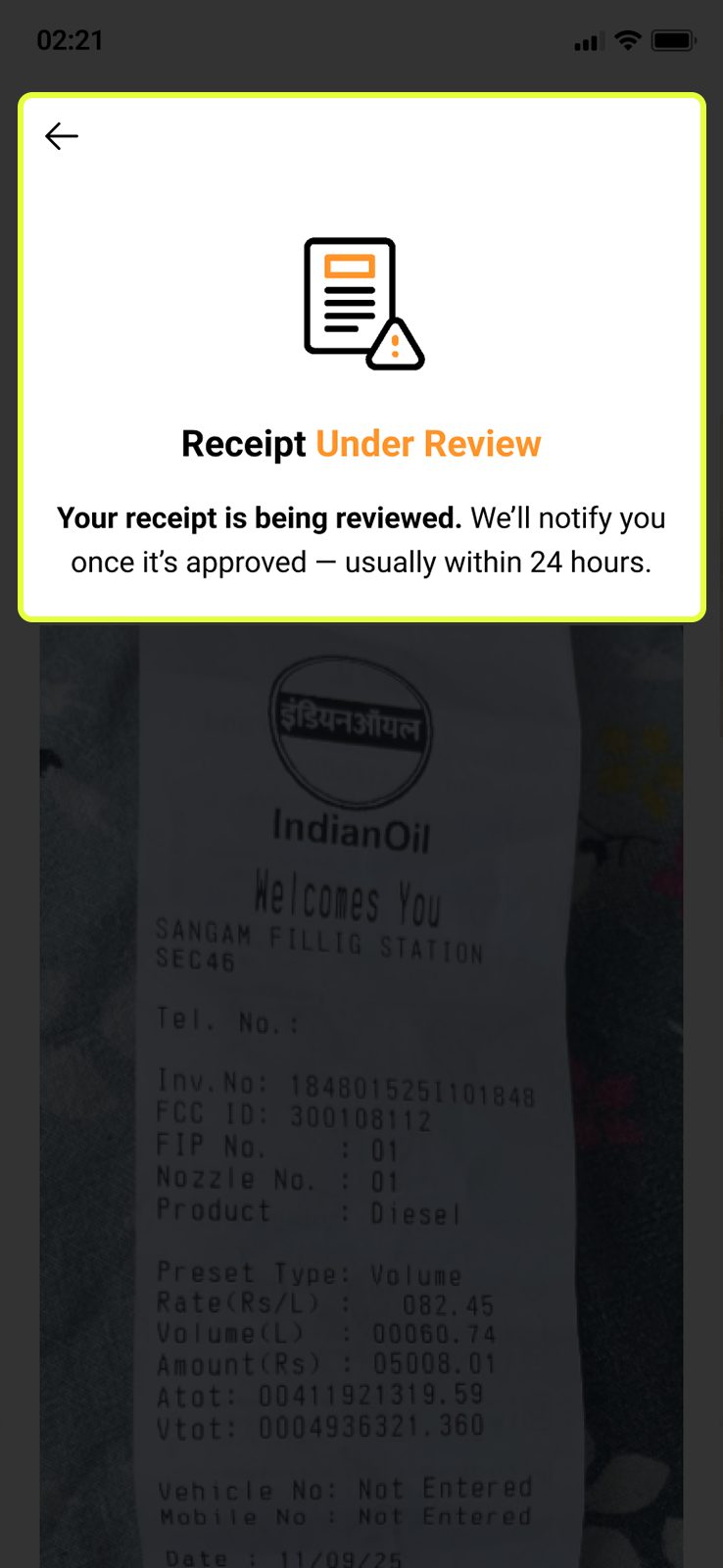 Submitted — under review